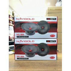 Navigold Ng806 20 Cm 800 Watt 200 Watt Rms Midrange Hoparlör 2 Adet Amfi Uyumludur